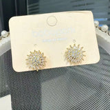 Light Luxury Rotatable SUNFLOWER Necklace Female Simple Trendy Fashion Temperament Clavicle Chain Accessories