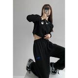 Thin Drawstring Sports High Waist Casual Pant